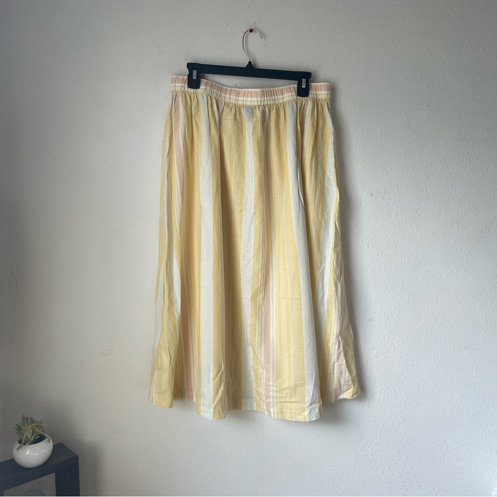 Patagonia Striped Button-Down Skirt - Picture 2 of 9